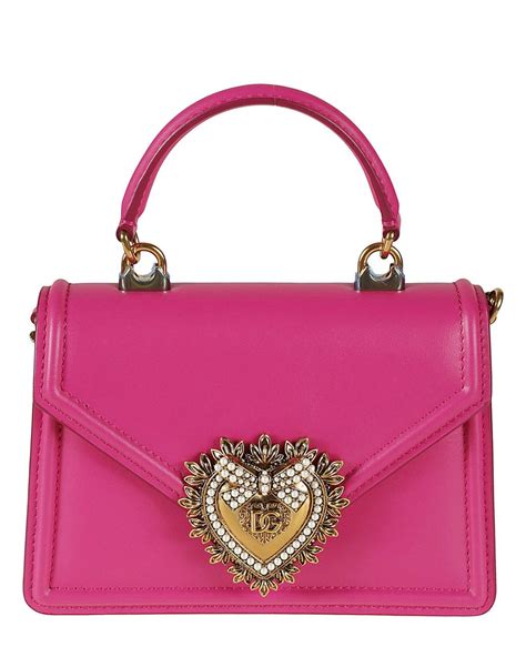 dolce gabbana pink bag|dolce and gabanna purses.